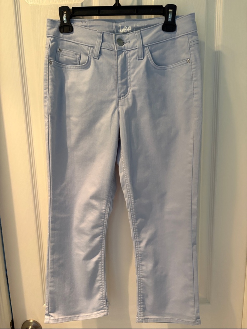 Lee Denim Mid Rise Capri - Size 6M
